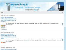 Tablet Screenshot of concursosamapa.com